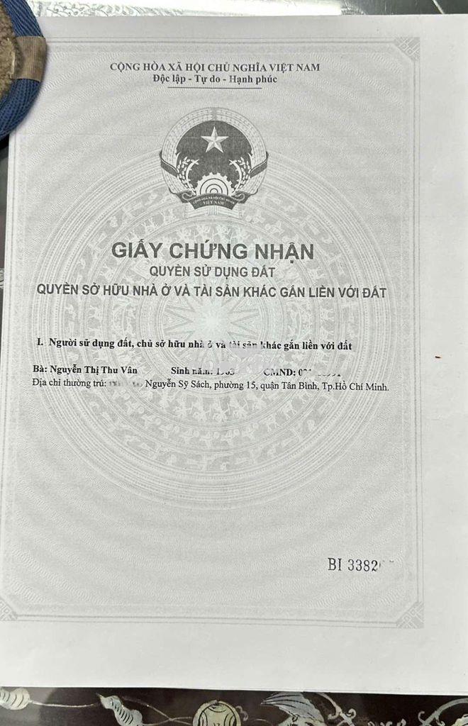 Bán nhà hẻm nguyễn sỹ sách gần chợ khu vực an ninh sầm uất  - 2