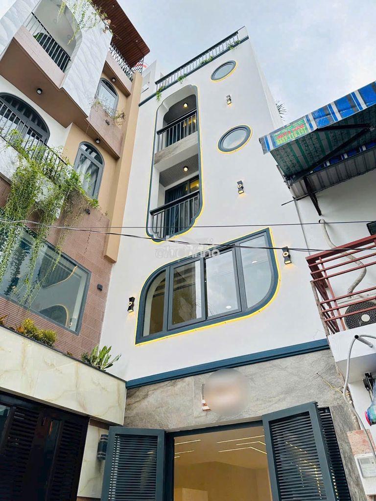Cho thuê nhà gò vấp, 4 phòng ngủ, có sân thượng, nội thất đầy đủ