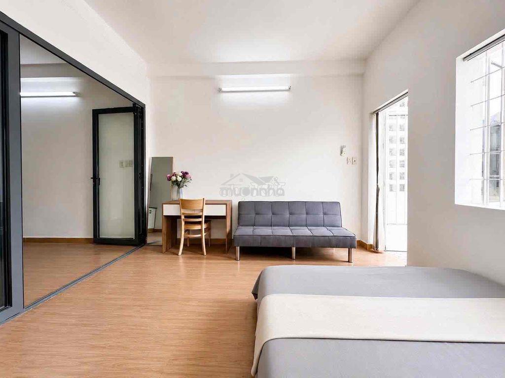 Cho thuê căn hộ giá rẻ ngay cách mạng tháng 8, tách bếp, balcon thoáng - 4
