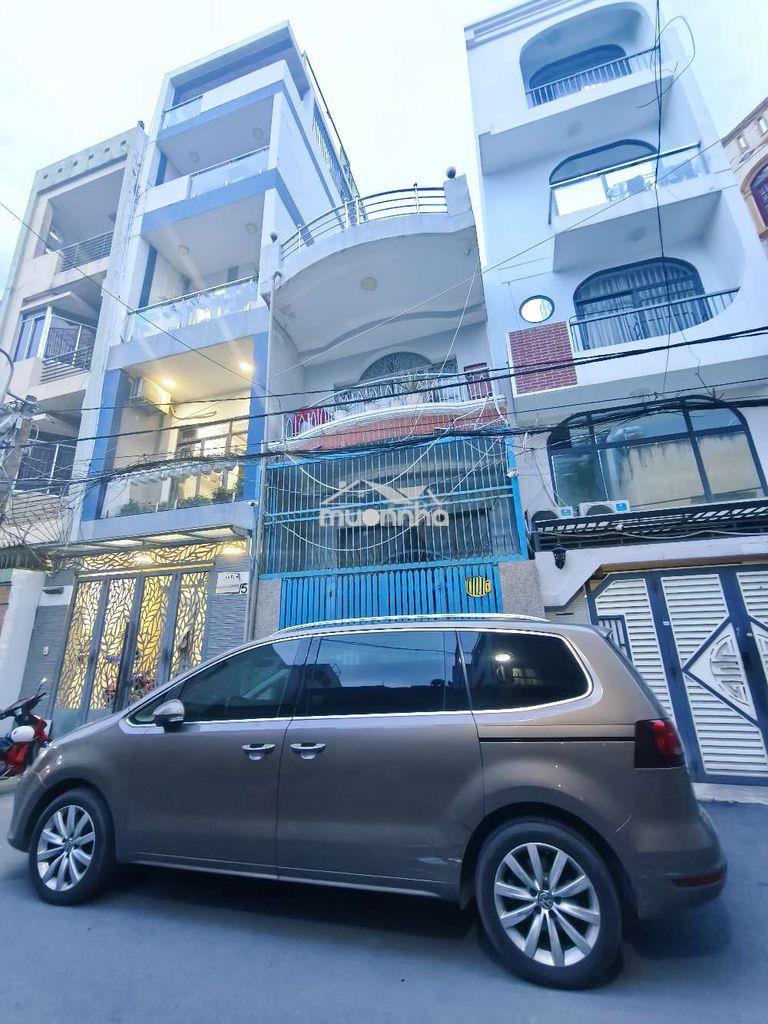 Cho thuê nhà nguyên căn 60m² 4tầnghẻm8m thông-bùi đình túy-dân trícao 