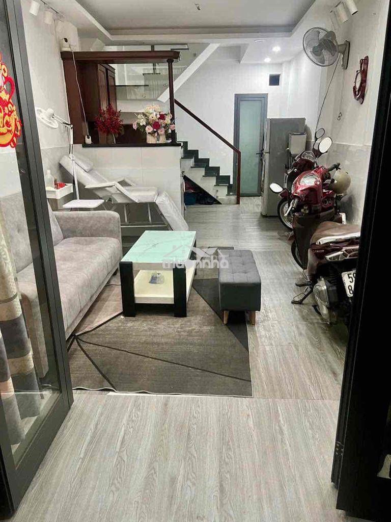 Nhà 4 tầng 34m2 hẻm xe hơi nguyễn thiện thuật p2q3 - 2
