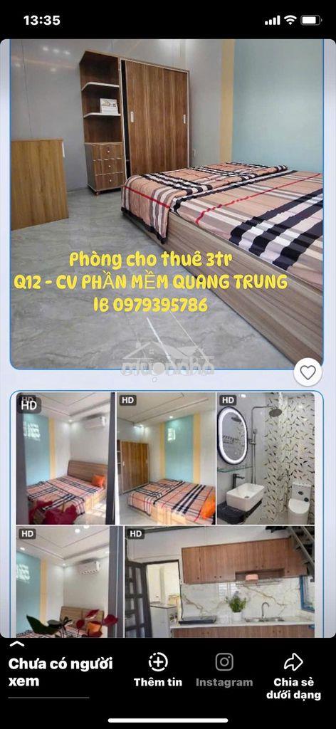 Phòng đẹp tách bếp - full nội thất & tiện nghi - 4