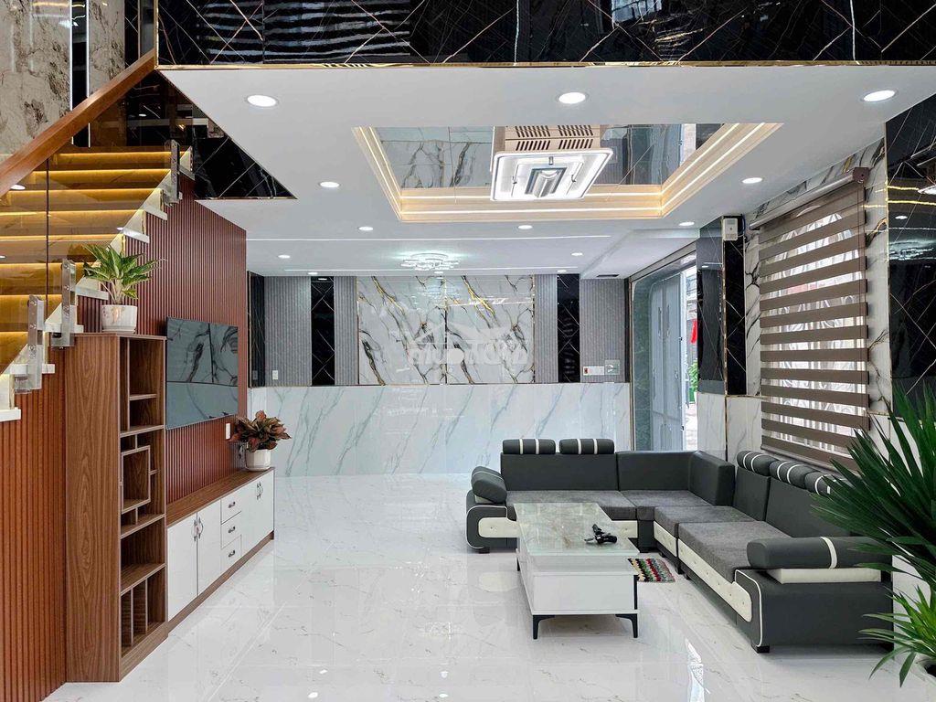 Nhà bình tân ( 5,5 x 10m ) nhà mới tặng full nội thất cao cấp - 3