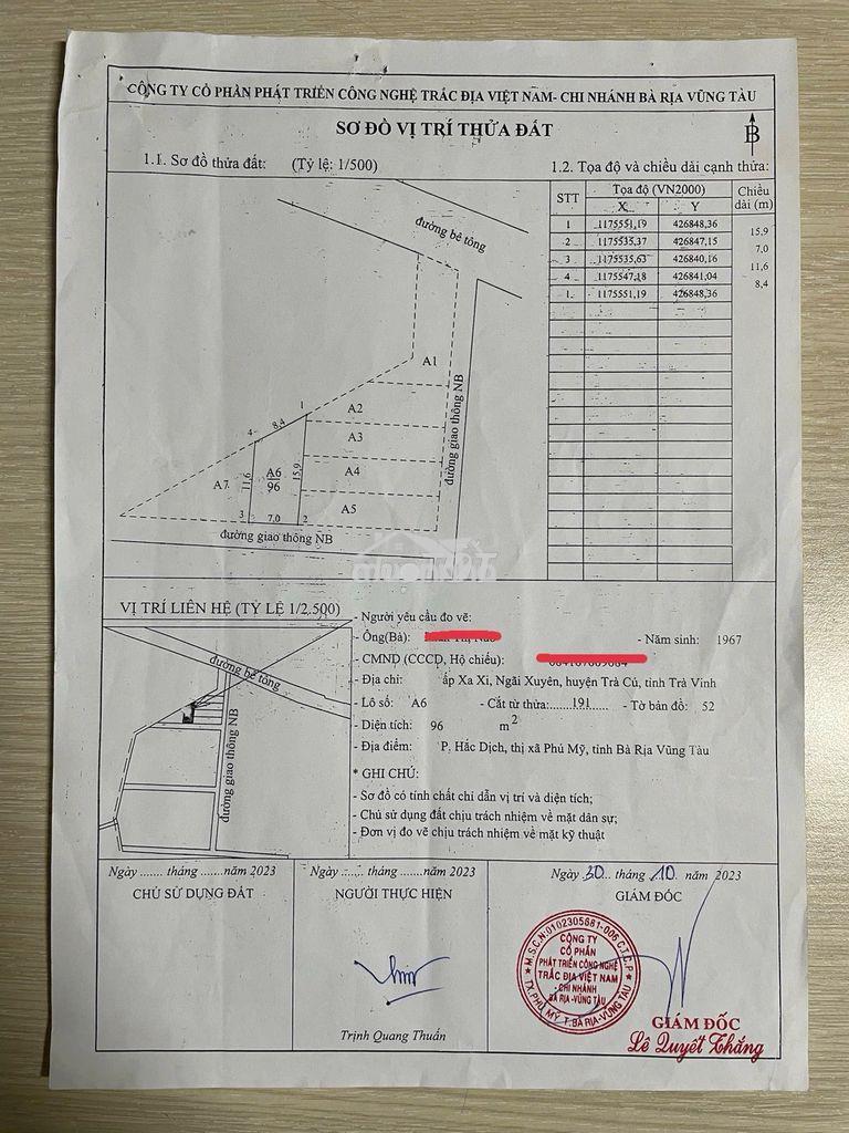 Bán đất nông nghiệp phú mỹ (có sẵn nhà) - 4