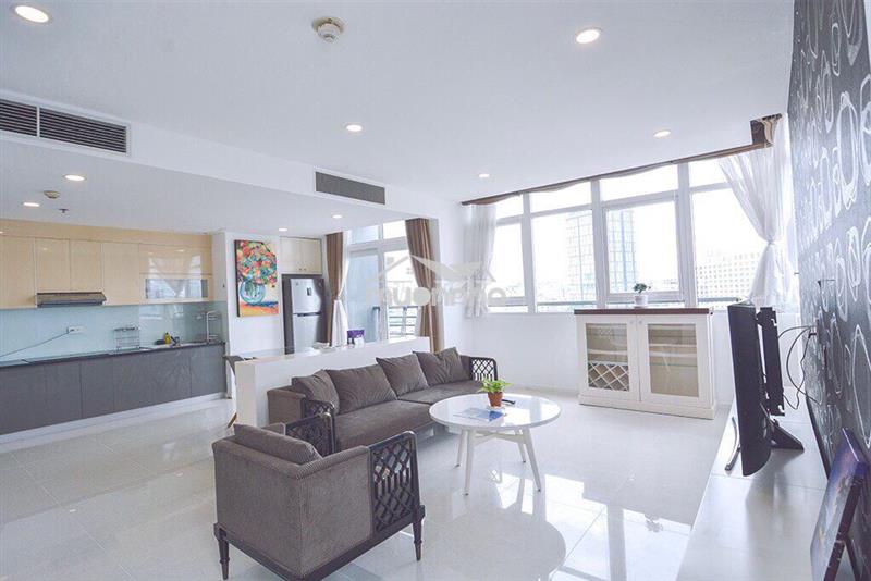 Cho thuê căn hộ chung cư phúc yên 1, tân bình, 122m2, 3pn, 13tr/tháng.