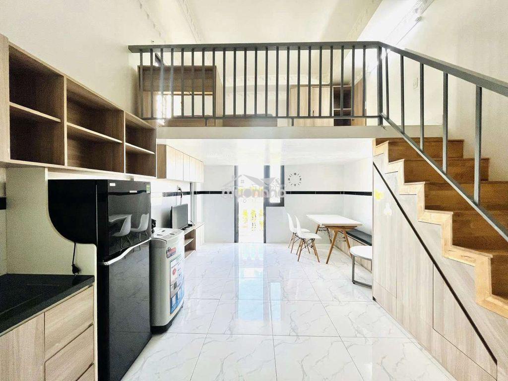 Duplex mới xây - full nội thất - gác cao 2m - ngay vườn lài - 3
