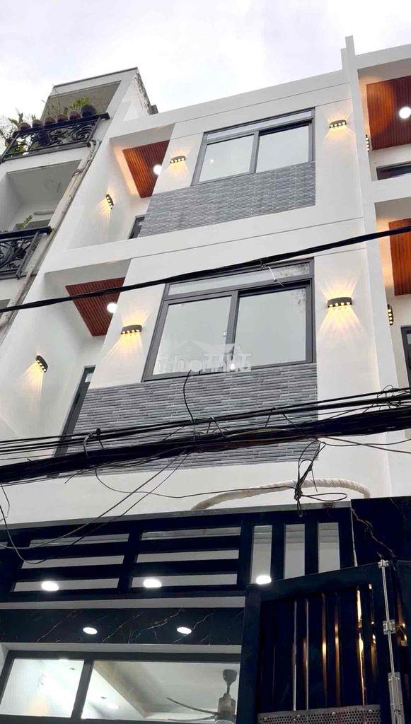 - Nhà xây mới âu dương lân p3 q8 / trệt 2 lầu st / cách hxh 50m