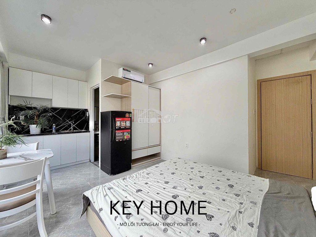 Căn hộ studio thoáng mát ngay gần chợ hạnh thông tây,gần cv làng hoa - 4