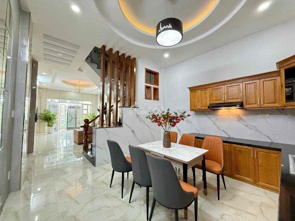 Nhà shr 1/ lê thị riêng ngang 4,5m x 15m hxh 7m - đúc 1 trệt 2 lầu - 4