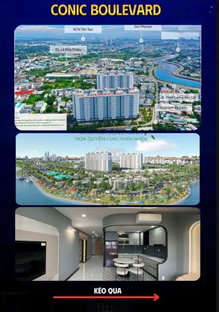 🏢 Bán căn hộ conic boulevard– bình chánh | giá tốt - sổ hồng - ở ngay - 3