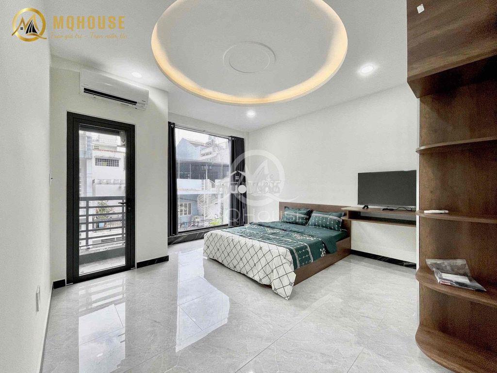 Cho thuê căn hộ 1pn 50m2 full nt ngay khu k300 tân bình - 2