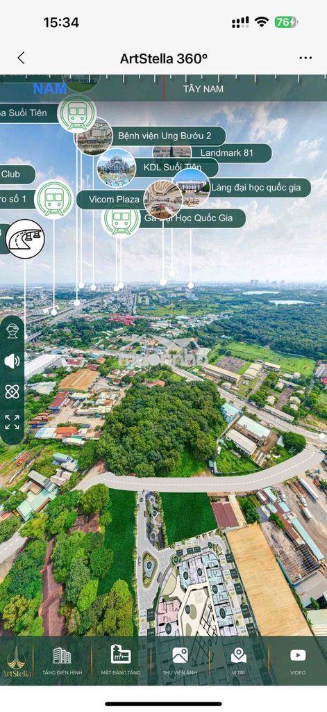 Chính chủ cần bán nhanh căn 2pn, tầng cao, view lanmark 81