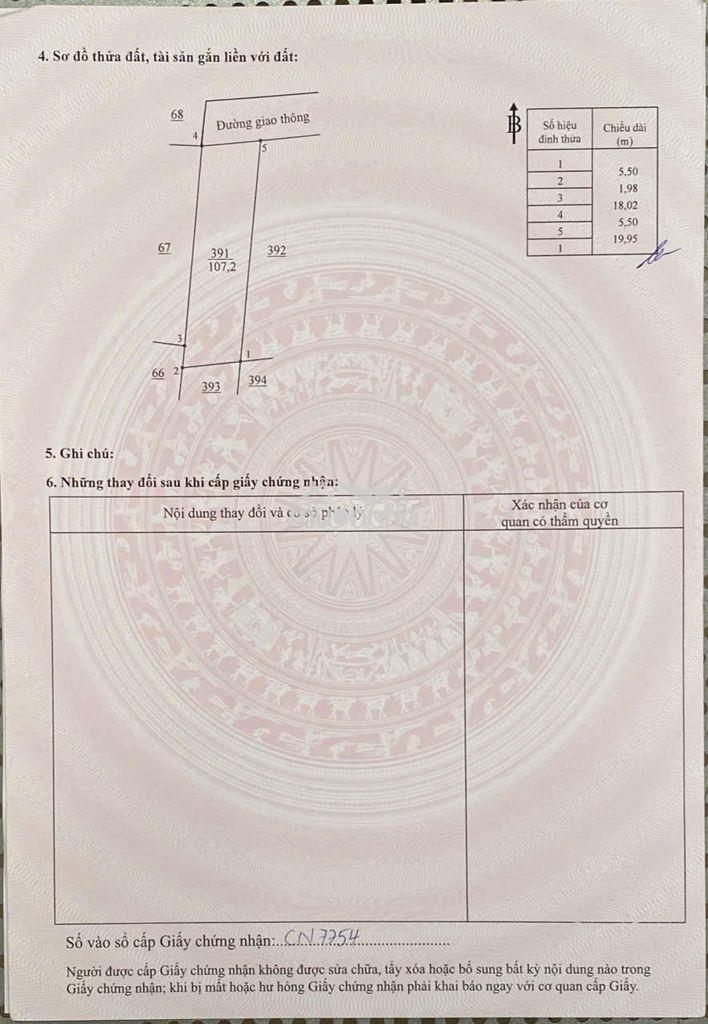 Bán đất thạnh phú, chính chủ