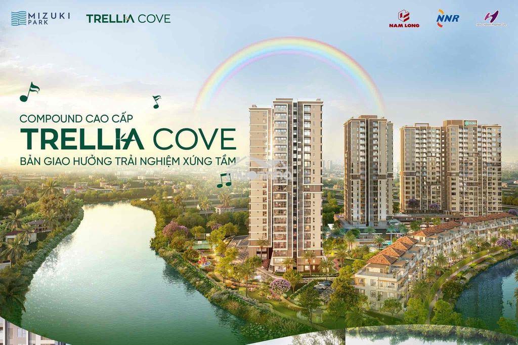 Bán căn trellia cove-mizuki park, 3pn 2 ban công đb-đn, 10% ký hđmb - 2