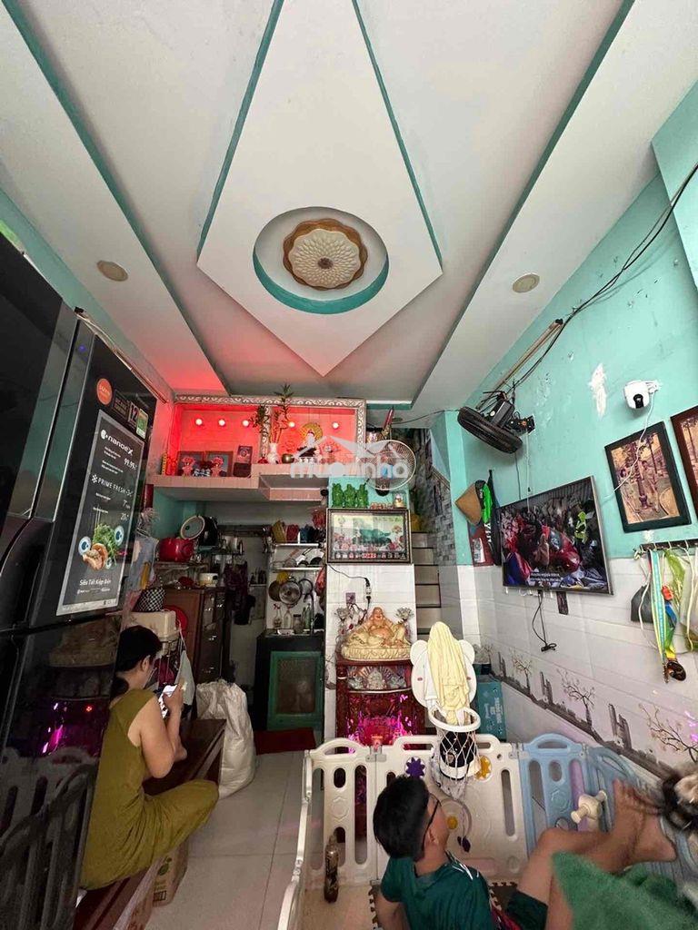 🆘Bán nhà p12q8 gần cầu chà và-hẻm 3gác thông thoáng-4tầng btct-shr - 4