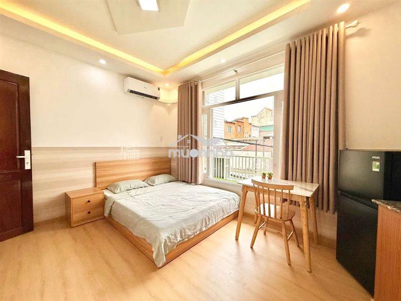 🏡Căn hộ studio_bancong_35m2💯full nội thất ban cong siêu thoáng