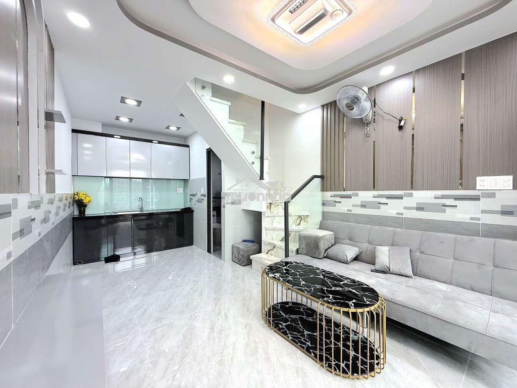 Nhà hẻm xe hơi quận 7 3.5x7m 2 tầng 1 tỷ 480 - 3