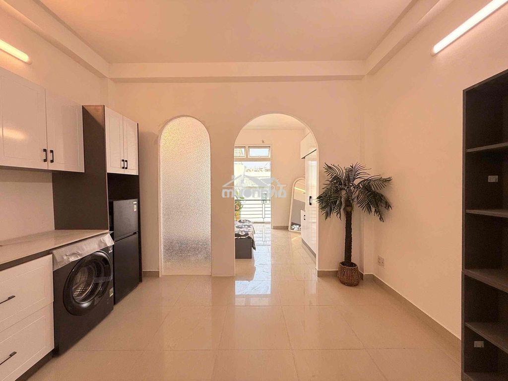 Căn hộ 1pn ban công tách bếp máy giặt sấy riêng 40m2 thành thái q10 - 4