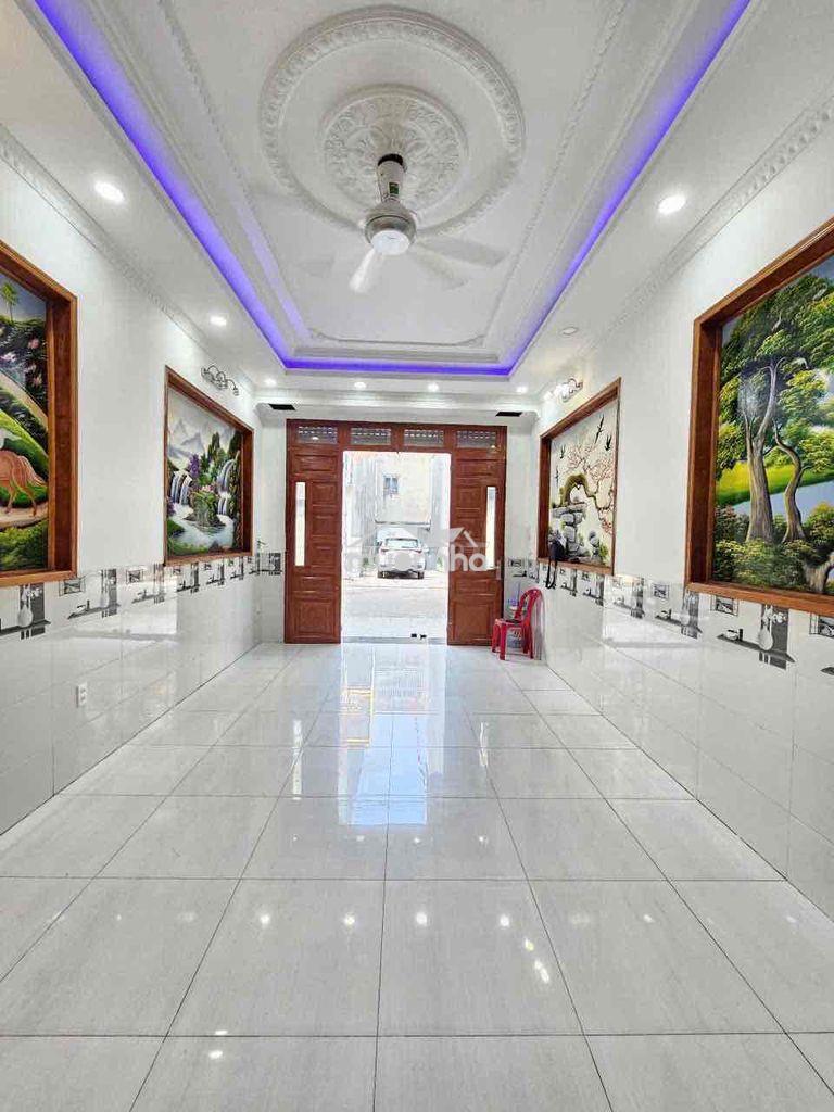 Nhà 2 lầu 1 trệt bình chuẩn,thuận an,đường 7m đậu ô tô ok - 3