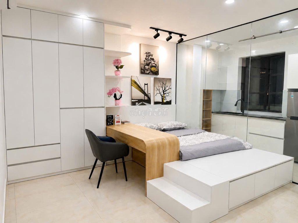 Cho thuê căn hộ mini 1pn giá 10tr ban công, thang máy cityland gò vấp - 3
