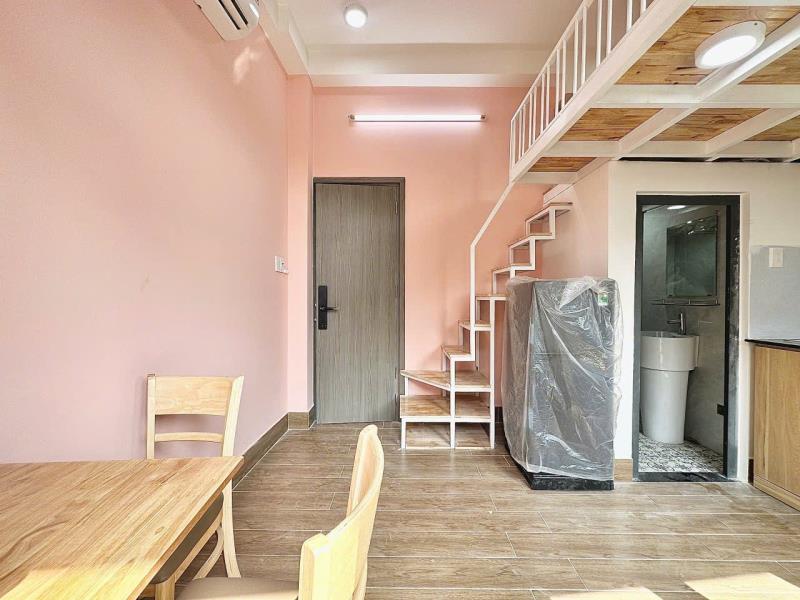 Cho thuê căn hộ ban công ngay trung tâm bình thạnh, gần đh văn lang, hutech, uef, gtvt,... - 4