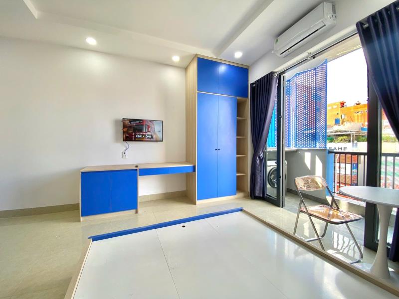 Cho thuê căn hộ tách bếp 40m2 full nội thất mới gần hutech, uef, hiu, uth- xô viết nghệ tĩnh, bình thạnh - 3
