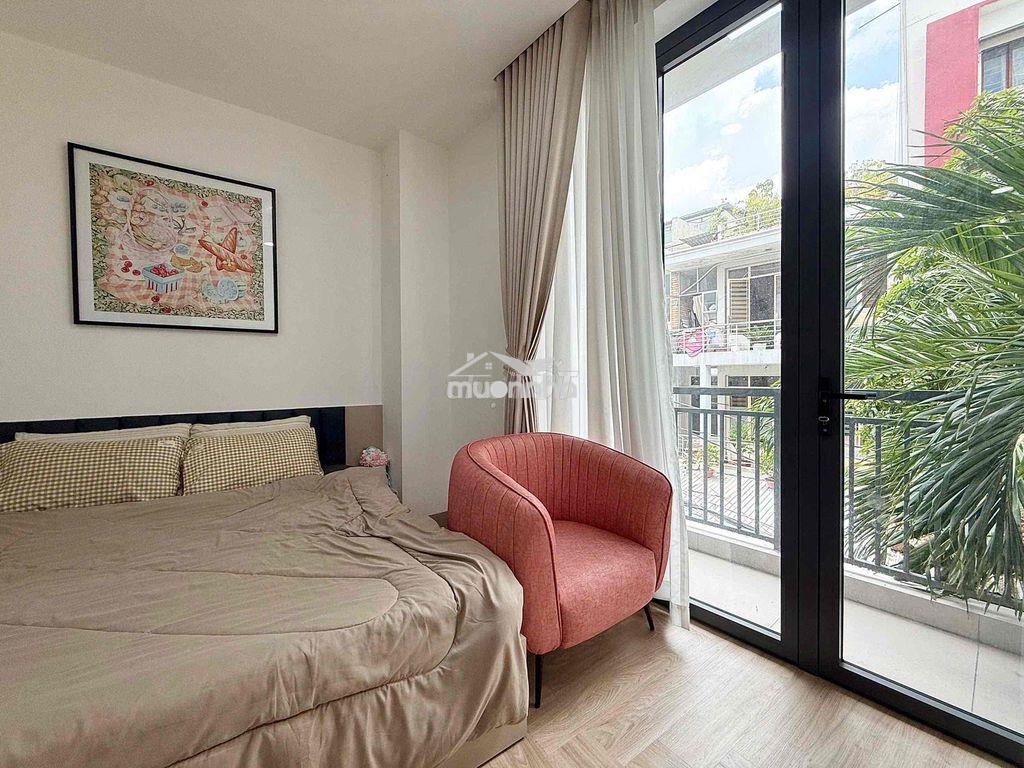 Cho thuê căn hộ 1pn bancol út tịch full nội thất ngay ngã 4 bảy hiền - 2