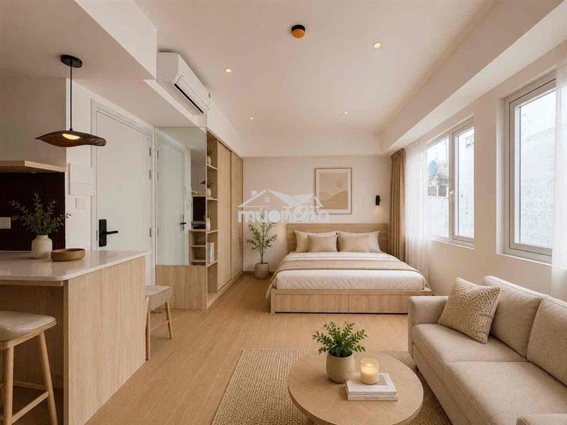 Chính chủ cho thuê căn hộ 1pn_nội thất cao cấp_thang máy_lễ tân 24/7