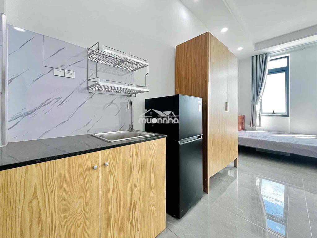 Studio cửa sổ trời rộng 30m2😍 full nội thất - 2