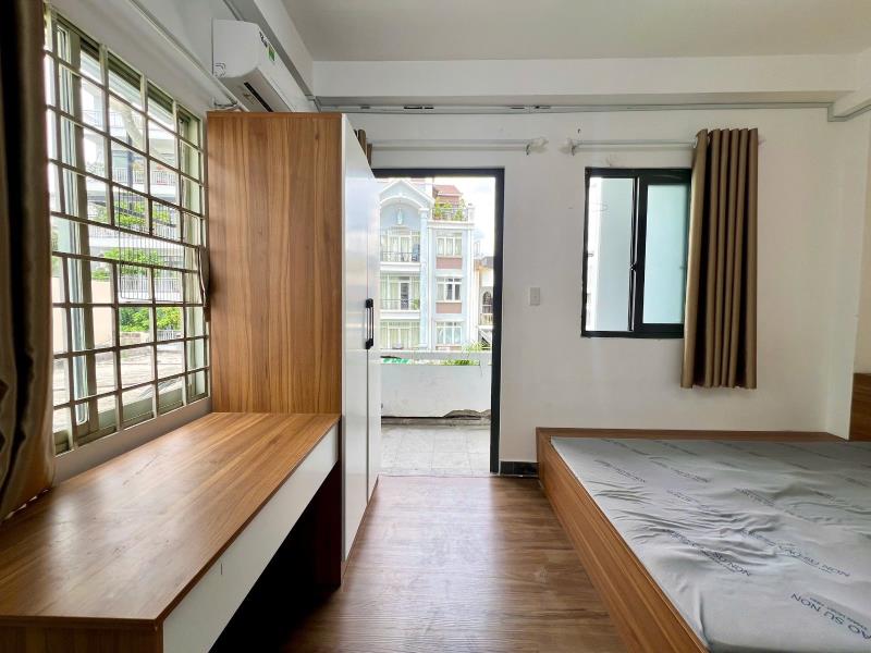 Căn hộ tách bếp ban công thoáng full nội thât gần vul, hiu, hutech- nguyễn văn đậu, bình thạnh - 2