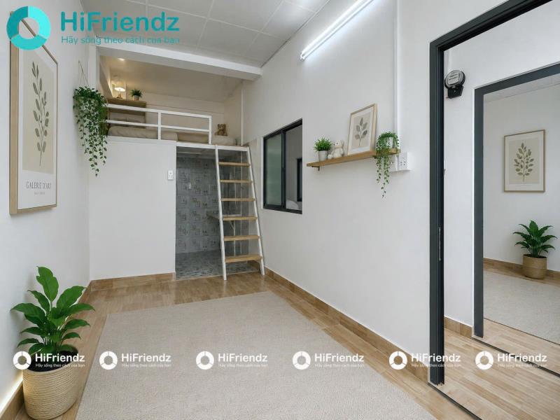 Cho thuê phòng có gác 20m2, cửa sổ trời, full nội thất ngay nguyễn gia trí, bình thạnh gần ngã tư hàng xanh, gần trường đại học hutech, hồng bàng, ngoại thương, giao thông vận tải