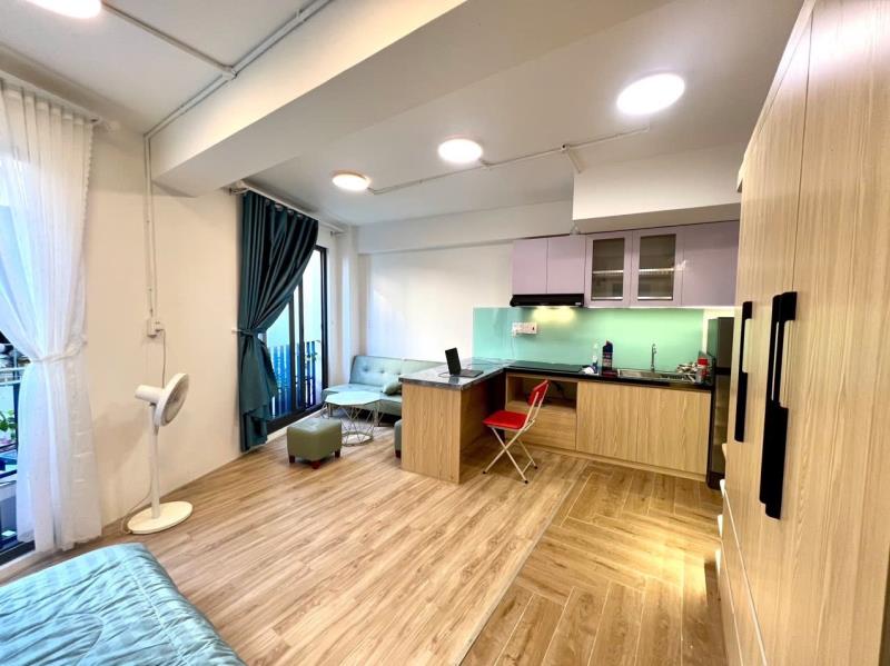 Cho thuê căn hộ balcony - thang máy - đh hutech - hồng bàng - uef - mở - isb - cầu thị nghè