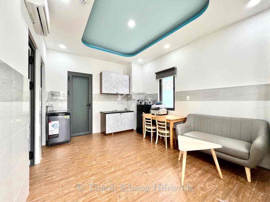 Căn hộ 1pn tách bếp bancol rộng 40m2 thang máy ngay toà nhà viettell - 2
