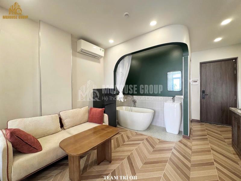 Căn hộ 1pn ban công - mới 100% - bồn tắm - thang máy - full nội thất - nguyễn cửu vân - điện biên phủ - gần cầu thị nghè - 4