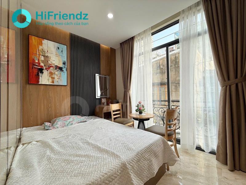 Studio thang máy - máy giặt riêng - full nội thất - nguyễn hữu cảnh - cầu bason - lê duẩn - metro bason - công trường mê linh - 4