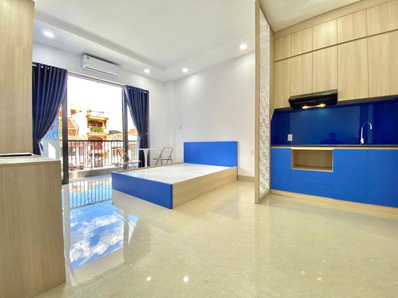 Cho thuê căn hộ • xô viết nghệ tĩnh • gần đh ngoại thương • ban công • máy giặt riêng