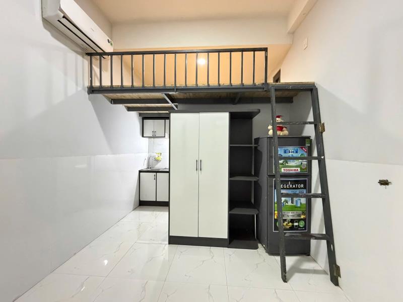 Phòng cho thuê dạng duplex - ban công - full nội thất | cách đh văn hiến 5’ đi xe - 2