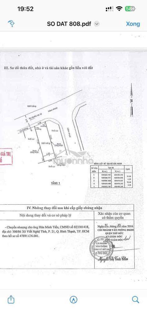 Lô đất quốc lộ 13 hiệp bình phước - 3