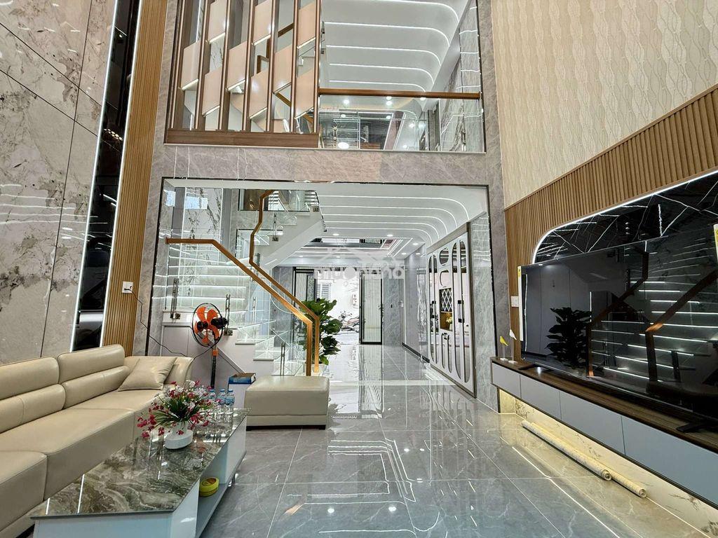 Cặp siêu phẩm 4 tầng hẻm thông 8m khu vip nguyễn ảnh thủ - 4