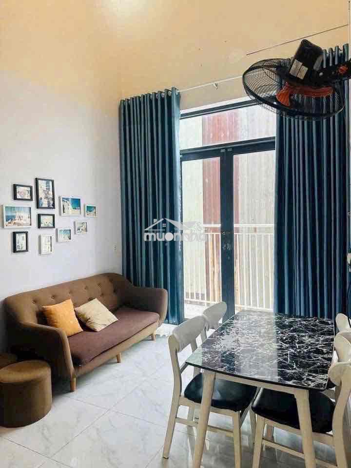Cho thuê nhà đầy đủ nội thất 2phòng ngủ sân ô tô gần ubnd phú lợi - 2
