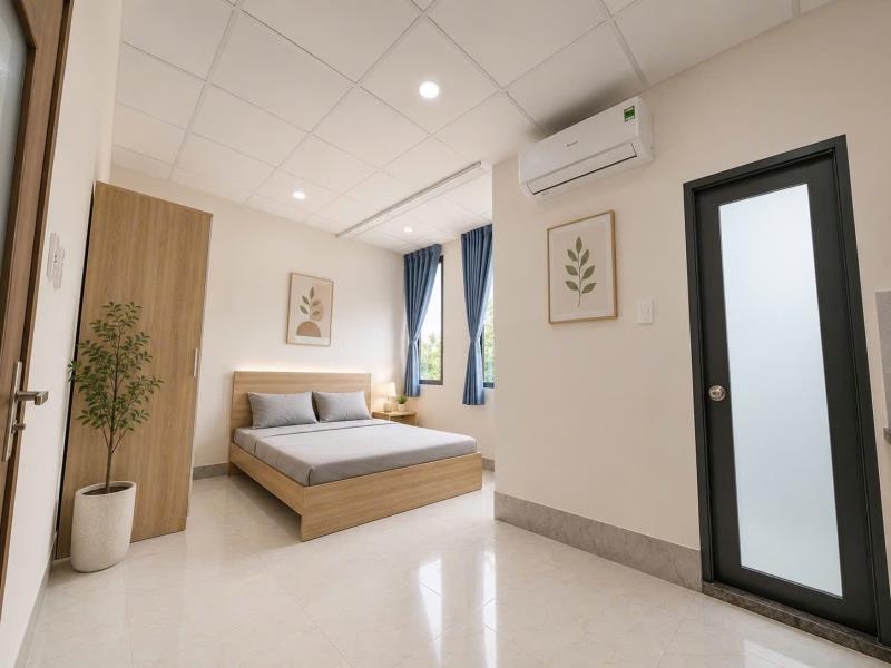 Studio full nội thất - hầm xe thang máy - ngay dh uth, ngoại thương, uth, hutech - 3