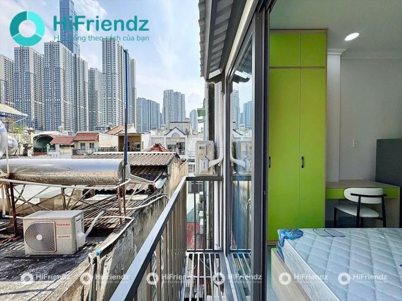 Cho thuê căn hộ balcony - thang máy - landmark 81 - đh hutech - hồng bàng - uef - metro tân cảng - 3