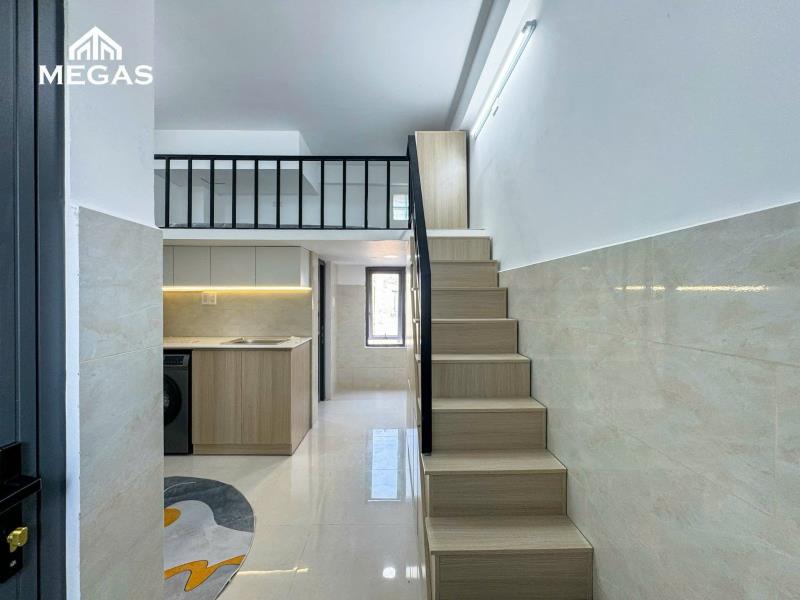 Cho thuê căn hộ duplex phòng rộng cửa sổ lớn máy giặt riêng gần đh ngoại thương, quận bình thạnh - 3