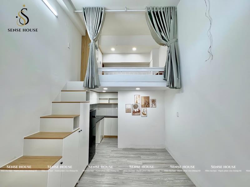 1 trệt - 1 lửng gác cao 2m | nhà mới 100% | gần đh công thương - văn hiến