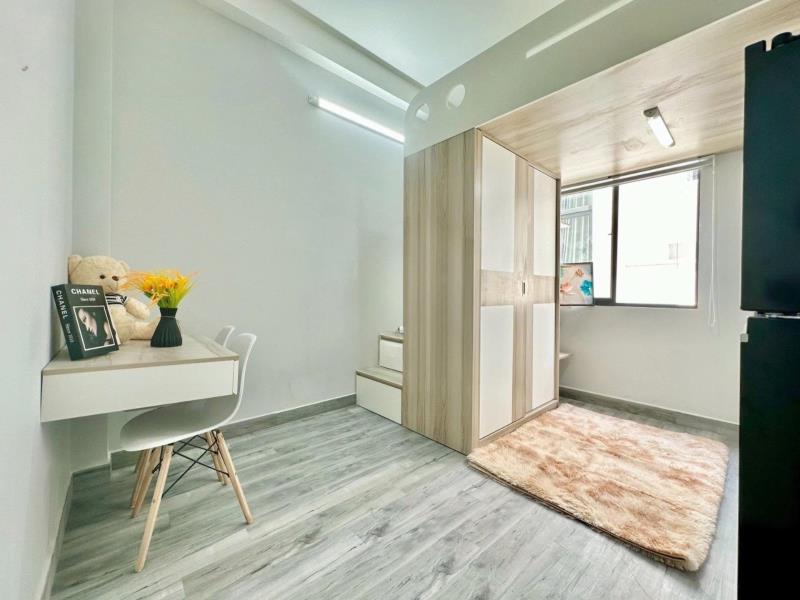 Duplex gác rộng, bếp riêng gần cửa sổ – hoàng sa - gần phú nhuận, tân bình, quận 3