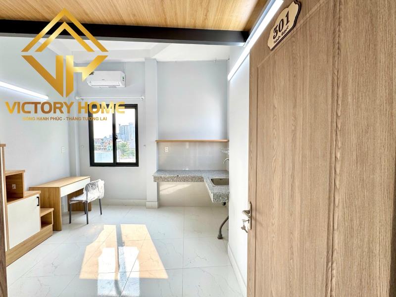 Gác lớn – cửa sổ lớn – ở 3–4 người | gần hutech, uef, uth, vlu, hiu- nguyễn văn thương, bình thạnh - 2