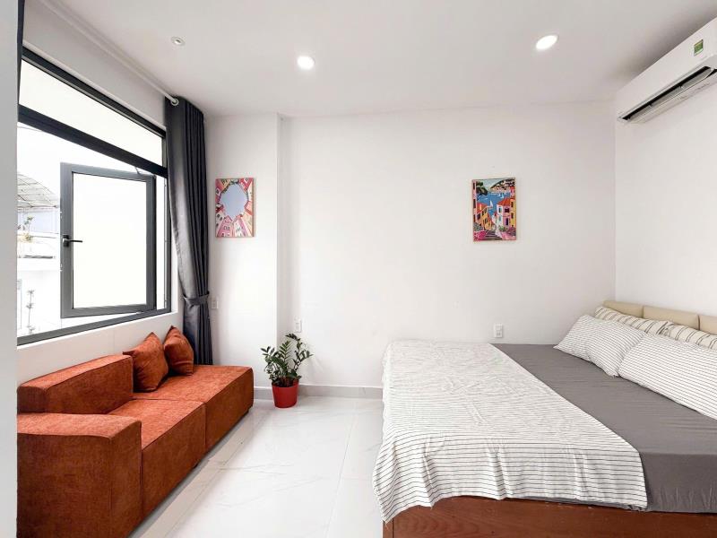 Chdv studio ban công/cửa sổ full nội thất - gần vhu, tiện qua tân bình, gò vấp