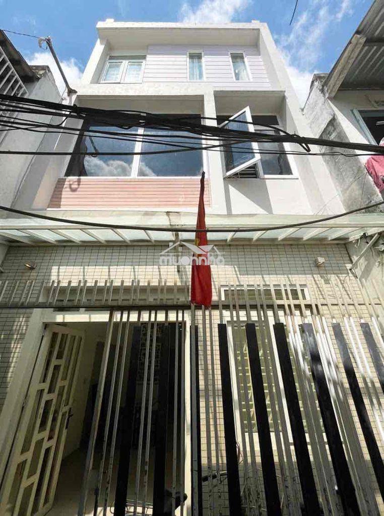 Bán nhà 4 tầng, ngang 5m nguyễn thị tần p2. q8