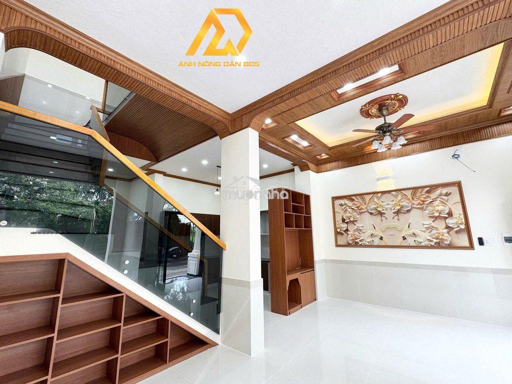 Nhà mới đẹp tân cổ điển đậu oto trong nhà trung tâm tp vĩnh long - 3