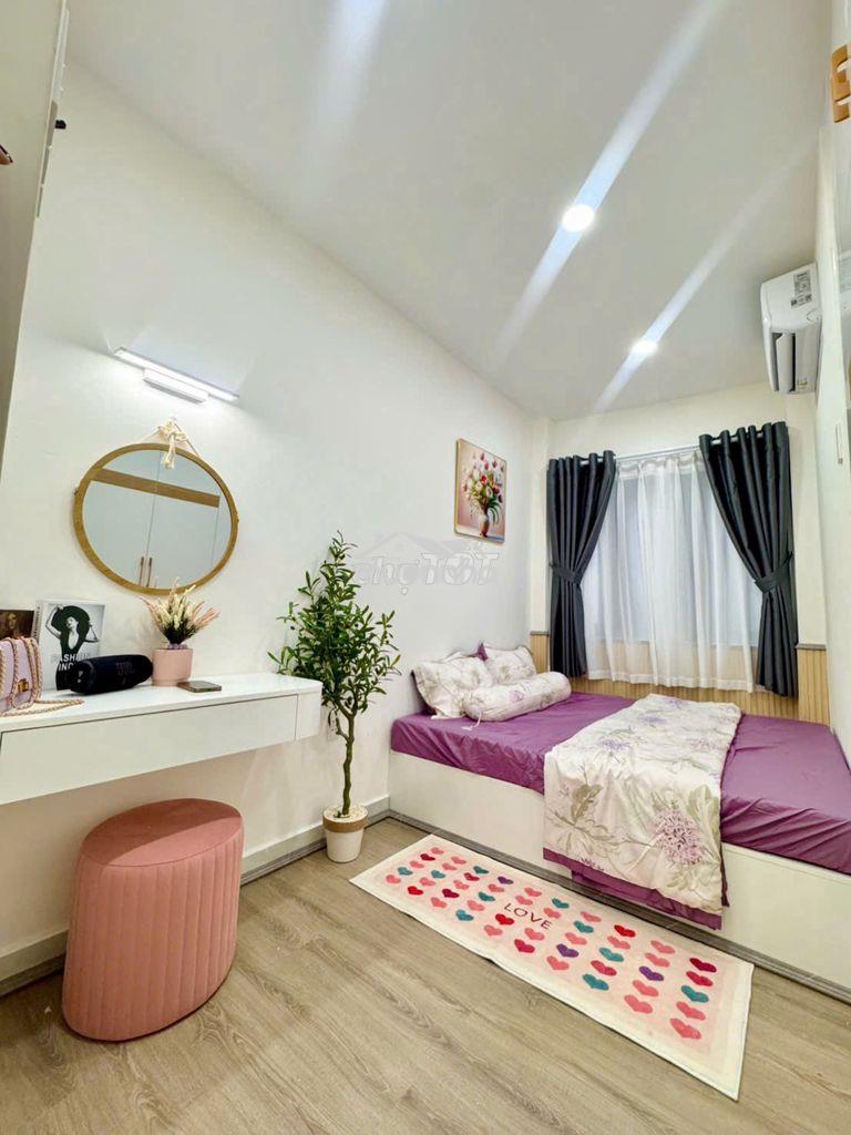 Cho thuê nhà mới 3 lầu tuyệt đẹp khu cư xá đo thanh - 2